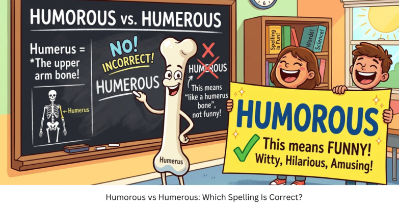 Humorous vs Humerous: Which Spelling Is Correct?